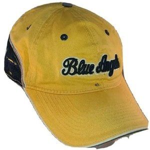 Airware Blue Angels Hat Blue Yellow Jet Baseball Cap Adjustable Strap